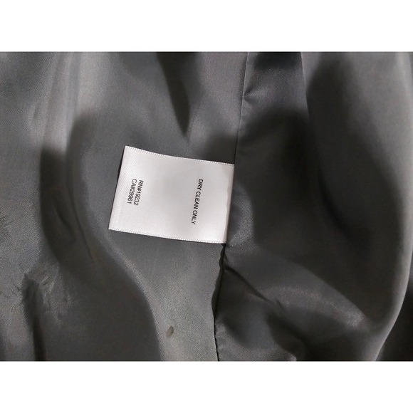 Alfred Dunner Womens Gray 3-Button Textured Blazer Jacket Size 20 - Picture 10 of 16